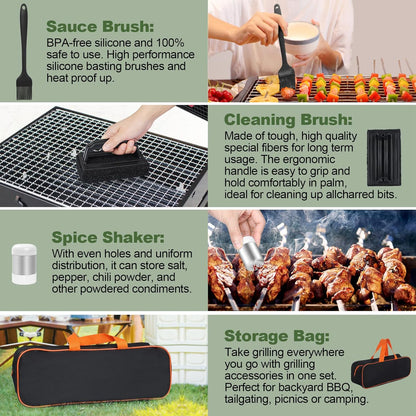 All-in-One 35PCS BBQ Kit